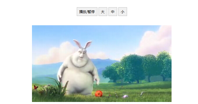 html5实现视频放大缩小